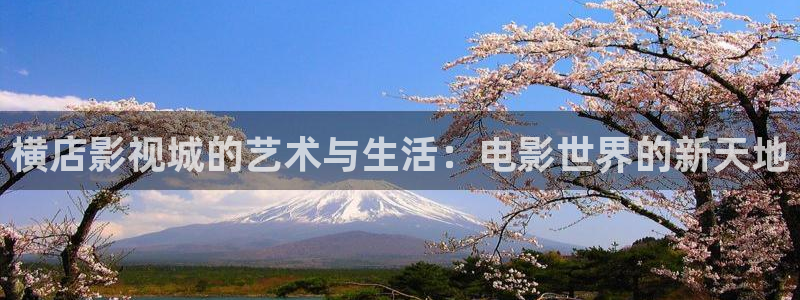 欧美影院子：横店影视城的艺术与生活：电影世界的新天地